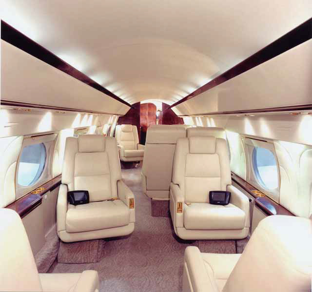 volo privato sul Gulfstream IISP